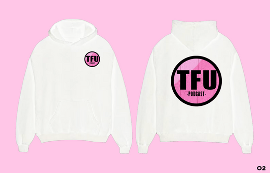 TFU Relaxed Hoodie (White)