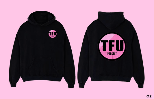 TFU Relaxed Hoodie (Black)